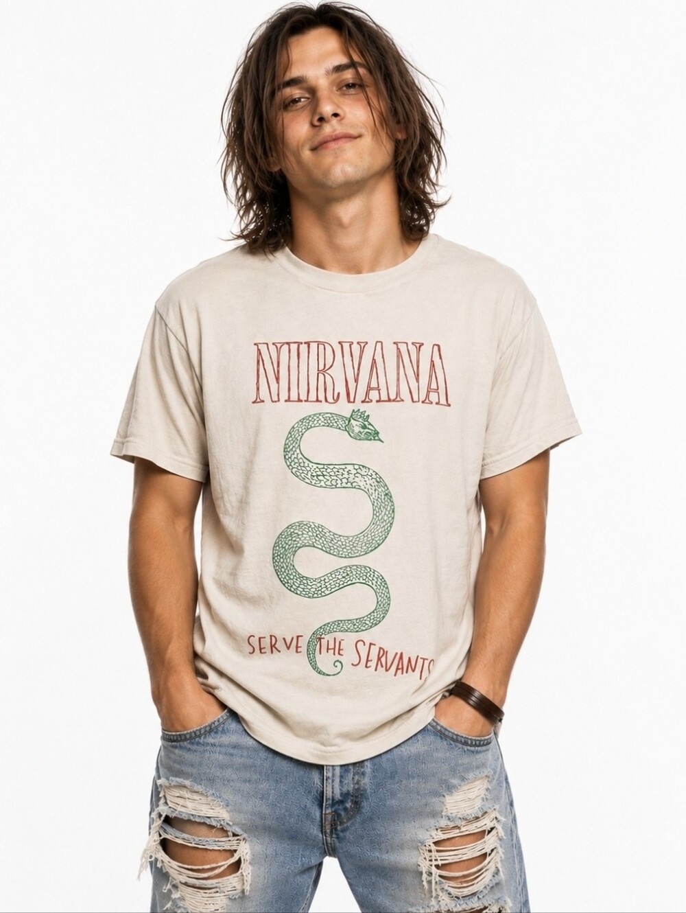 Nirvana Serve The Servants Lightweight Shirt